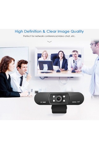 Dancemonkey Ashu 1080p Full Hd Web Kamera - Mikrofonlu, Usb 2.0, Bilgisayar İçin