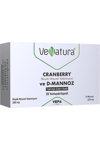 Venatura Cranberry & D-Mannoz 30 Kapsül