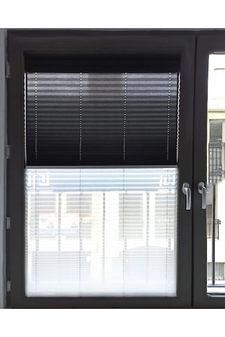 As Perde Gece Gündüz Duble Plise Perde Yapıştırmalı