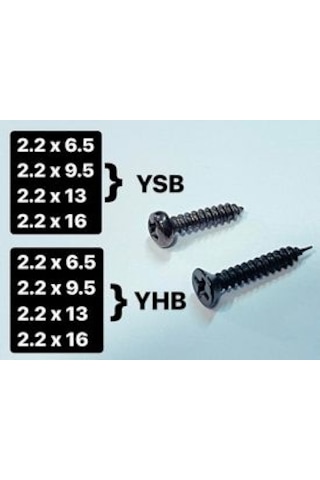 800 Parça Mini Vida 2.2 MM Elektronik Pcb Metal Ağaç Plastik için