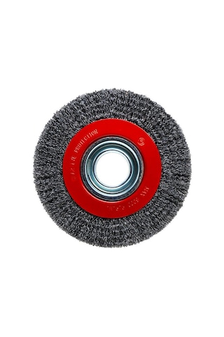 Hawk Ha10177 Saçaklı Dairesel Tel Fırça Gri Telli 150x25 Mm