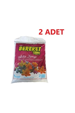 Toft Toprak Bereket Doğal Humuslu Saksı Toprağı-2 Adet - 20 Litre