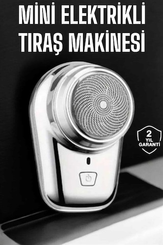 Seyahat Tipi Tıraş Makinesi Taşınabilir Kablosuz Mini Paslanmaz Çelik Standart