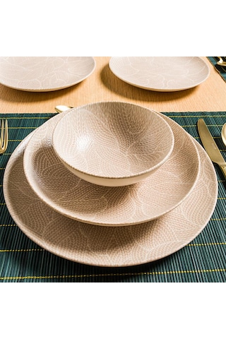 Gobelin Neo 24 Parça 6 Kişilik Porselen Yemek Seti