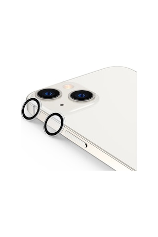 Apple Uyumlu iPhone 14 +uyumlu Kamera Ve Lens Koruyucu Şeffaf