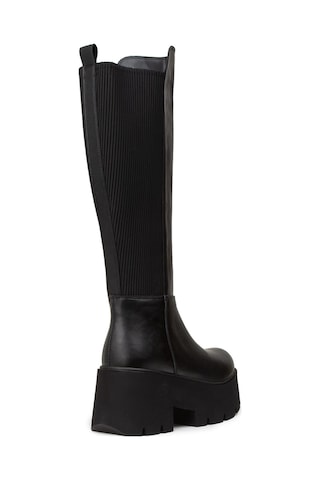 Deery Kadın Siyah Platform Topuk Çizme - K6070zsyhe01 Siyah