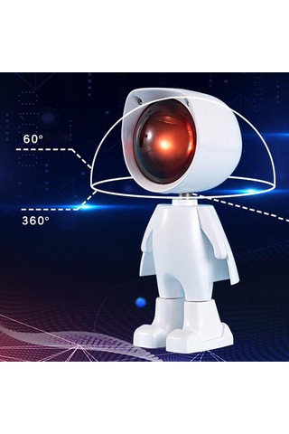 Homyl Projektör Atmosfer Işık Gece Lambası Arka Gökkuşağı Gökkuşağı