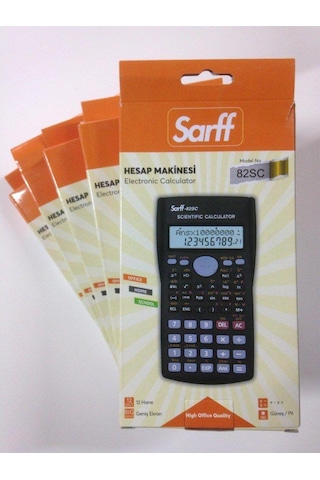 Sarff 82SC 12 Hane Bilimsel Hesap Makinesi
