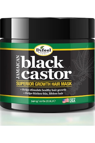 Difeel Jamaican Black Castor Yavaş Uzayan Saçlara Özel Saç Maskesi 340 G
