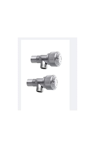 Rudi Armatür Rudi Ara Musluk/ Taharet Musluğu 2 Adet Gri