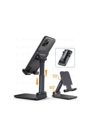 Masa Üstü Telefon Standı Tablet Tutucu Ayarlanabilir Yükseklik