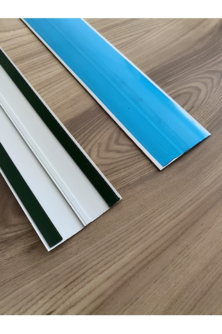 Alüminyum 6 Cm Kapı Eşik Profili Parke Kapı Altı Çıtası Yapışkanl