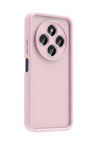 Toyigoo Redmi 14c Kılıf Kamera Korumalı Ananas Kapak - Mürdüm Mürdüm