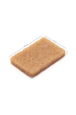 Büyük Boy Nubuk Süet Deri Ayakkabı Temizleme Silgisi Kahverengi