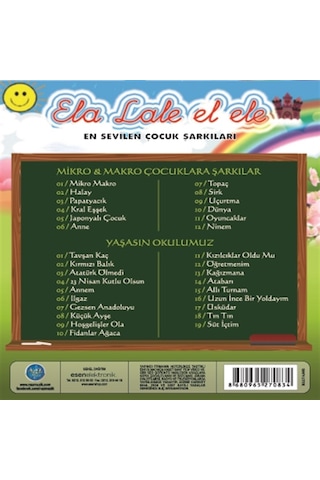 Ela Lale El Ele- En Sevilen Çocuk Şarkıları Cd