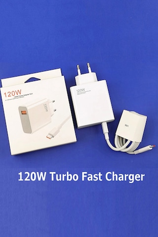 Poco X3 Pro 8gb 128gb Uyumlu 120 Watt Turbo Hızlı Şarj Aleti + Kablo Set Sn1201599