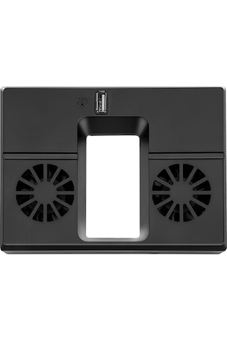 Qingmipy Xbox Series X İçin Arka Takılı Oyun Konsolu Soğutucu Fan, Dokunmatik Anahtar Ve 2lü 5300prm Hızlı Soğutma Siyah