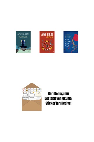 Yarın Yok + Taksiii + Her Yerde Kan Var Ciltli + Okuma Sticker'ları