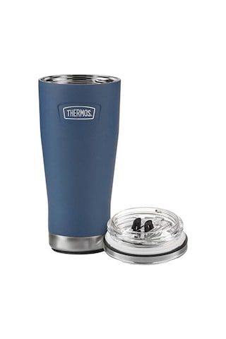 Thermos Icon Is115 0,53l Slıde Lock Mug Solent Navy W/straw Klasik Termos Is115-022982 Lacivert Lacivert