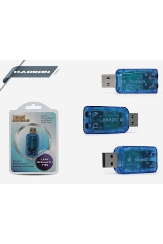 Hadron HD4045 5.1 USB Ses Kartı