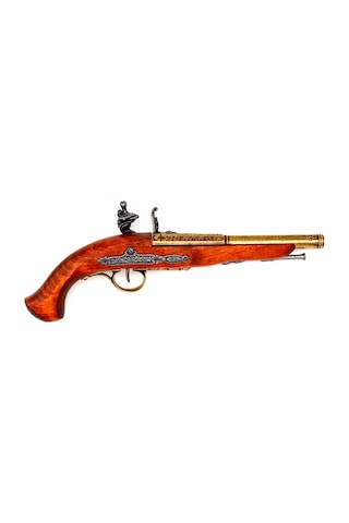 Denix Dekoratif Flintlock Pistol Left-handed , 18. Yüzyıl