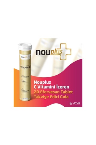 C Vitamini 20 Efervesan Tablet