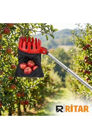 Ritar Mt-100 Akrobatik Meyve Toplama Ve Sepeti Aparatı Saplı