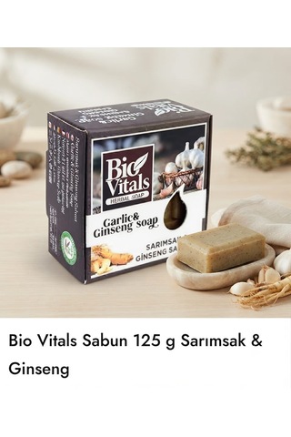 Biovitals Sabun 125 G Çeşitleri Ginseng - Sarmısak