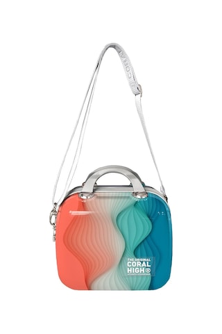 Coral High Renkli Desenli Omuz Askılı Pc Makyaj Çantası 16804