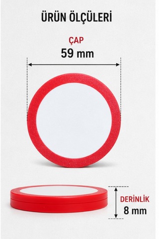 Led Lamp - Kit 001 Uyumlu 3d Yazıcı Lamba Donanım Kiti Gün Işığı Bambu Lab Mh001 Tam Uyumlu + Şarj Adaptörü Hediyeli Kırmızı