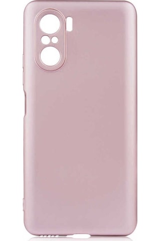 Xiaomi Redmi K40 Kılıf Zore Premier Silikon Kapak Rose Gold
