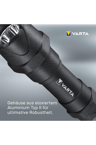 Varta Indestructıble F10 Pro El Feneri 6W Led Fener 3Aaa Siyah