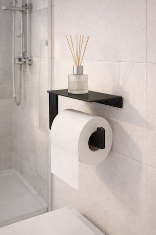 Buççin Online Mağaza Metal Banyo Wc Kağıt Rulo Peçetelik, Tuvalet Peçete Askılığı Tuvalet Kağıt 3 Basımlık Metal Siyah Çok Renkli