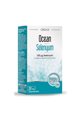Orzax Selenyum 100 Mcg 30 Tablet Orzax Selenyum 100 Mcg 30 Tablet
