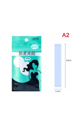 Jmsstore Kadın Çift Taraflı Vücut Bant 36 Adet Şeffaf