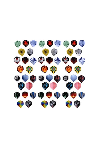 Homyl 60 Parça Standart Dart Uçuşları Profesyonel Dayanıklı Pet