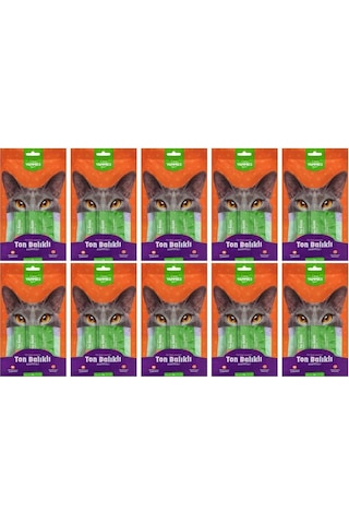Kiwi Pets Yammies Ton Balıklı Karidesli Sıvı Kedi Ödül Maması 10 Lu Set