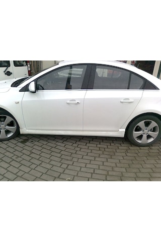 Chevrolet Cruze Marşpiyel Takim Sağ-Sol - Mat Siyah STR-362