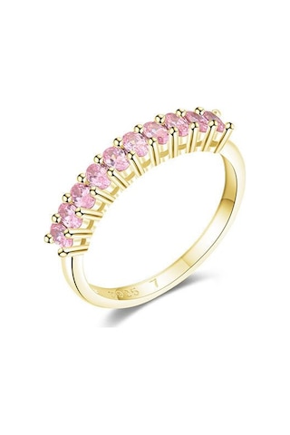 Altın Tancise Klasik 925 Ayar Gümüş Zirkon Yüzük Bayanlar Takı Düğün Promise Parti Hediye 9