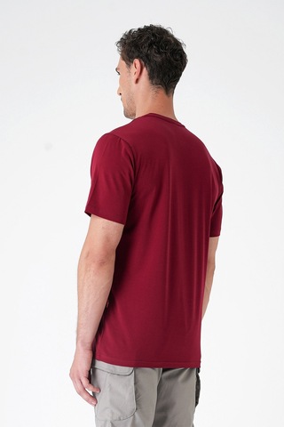 Mecanık Casual Neo Organic T-shirt Bordo