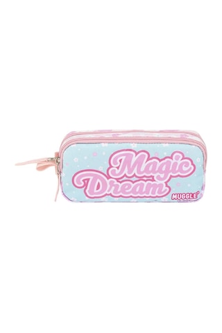 Muggle 2 Bölmeli Magic Dream Kalemlik Turkuaz Mu-9013 Turkuaz