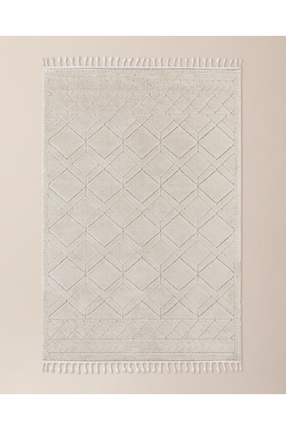 Madame Coco Clarice Halı - Bej - 120x180 Cm 8684427023815 Ekru
