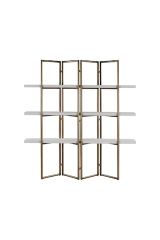 Cloe Gold Kitaplık&duvar Rafı