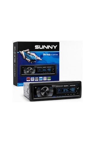 Sunny Sn4 Otyp 044 Usb Sd Aux Destekli Oto Teyp Çıkarılabilir Panelli Oto Radyo