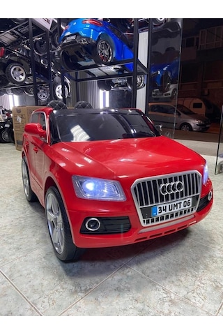 Öykü Bebek Dünyası Uzaktan Kumandalı Akülü Araba 437 Audi Kırmızı