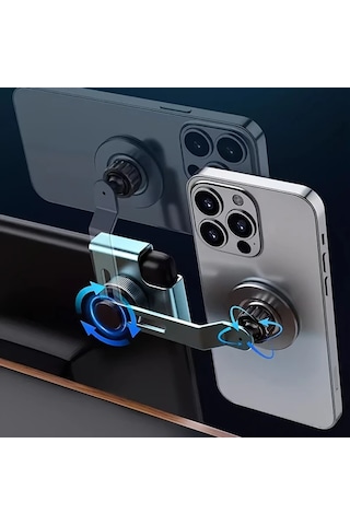 Honeybeeshop Tesla Özel İçin Yeni Güncellenmiş Çinko Alaşım Manyetik Telefon Tutucu Tesla Model 3 Y Uyumlu