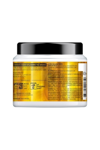 Besleyici Saç Bakım Maskesi 400 Ml Omega 9 Ve Marula Yağı İle