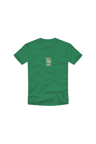 Quiksilver Harmony Spiral Erkek Yeşil Outdoor T-shirt Eqyzt08304-gnz0
