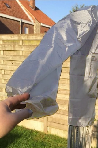 Brolly Gri Plaj Şemsiyesi Kılıfı Su Geçirmez Şemsiye Koruma Kılıfı Şemsiye Taşıma Çantası 150x20cm