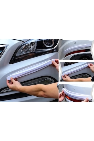 Toyota Corolla Eski İle Uyumlu Esnek Tampon Koruma Bandı Yumuşak Koruyucu Şerit 2 Adet